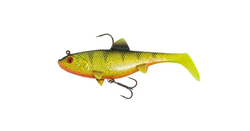 Fox Rage Gumová Nástraha Replicant Wobble UV Natural Perch - 18 cm 90 g Akční Cena