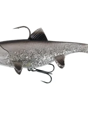 Akce Fox Rage Gumová Nástraha Replicant Wobble UV Silver Bait Fish - 23 cm 155 g