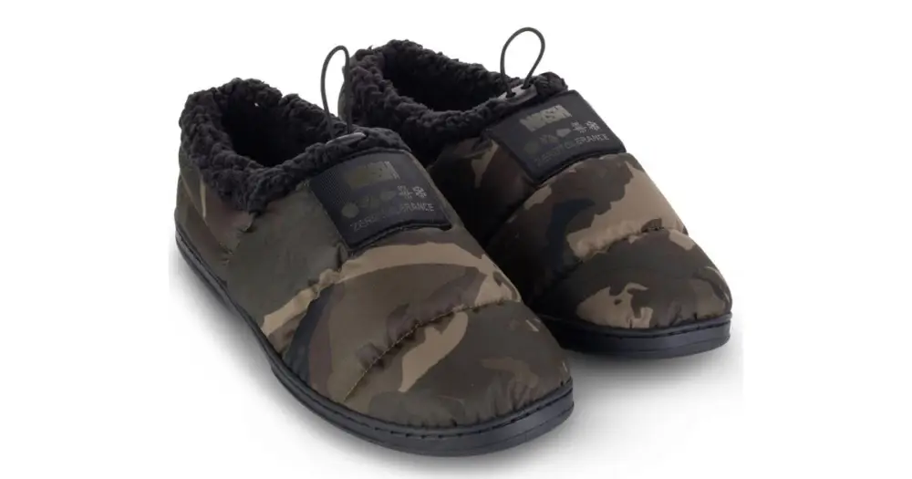 Ověřený Nash Nazouváky ZT Deluxe Bivvy Slipper Camo - 42
