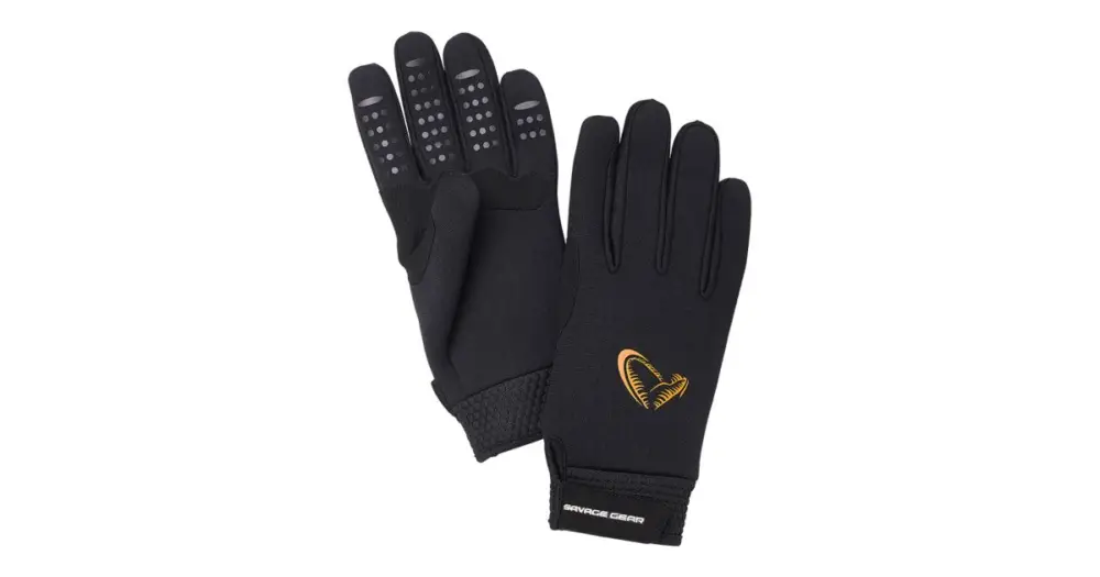 Savage Gear Rukavice Neoprene Stretch Glove Black Cenová Bomba
