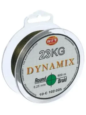 WFT Splétaná Šňůra Round Dynamix KG Zelená 300 m - 0,10 mm 10 kg Koupit Online