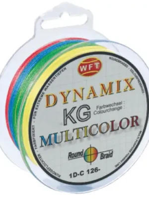 WFT Splétaná Šňůra Round Dynamix KG Multicolor 300 m - 0,35 mm 32 kg Rychlé Dodání