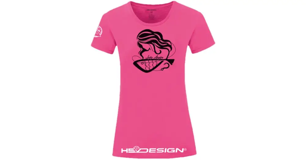 Tovární Cena Hotspot Design Tričko Lady Angler - Velikost S