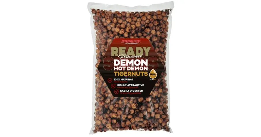Nová Kolekce Starbaits Tygří Ořech Ready Seeds Hot Demon Tigernuts 1 kg
