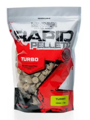 Speciální Cena Mivardi pelety Rapid Turbo - 1 kg 12 mm