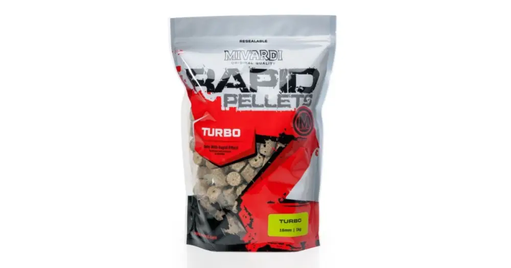 Speciální Cena Mivardi pelety Rapid Turbo - 1 kg 12 mm