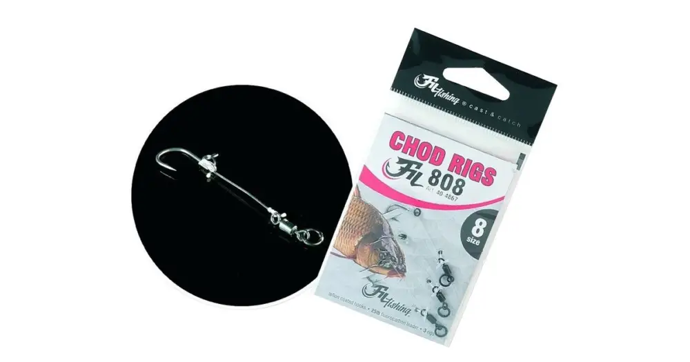 Pouze Dnes Filfishing Návazec Chod Rigs 25lb - Velikost 6