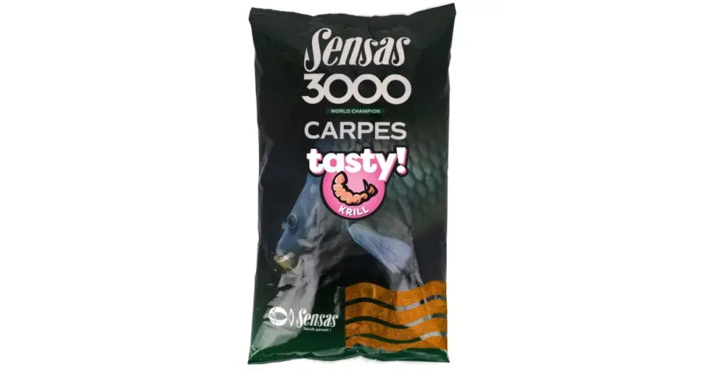Sensas Krmení Carp Tasty 3000 1 kg - Krill Jen Po Omezenou Doba