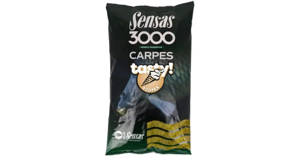 Dokud Zásoby Vydrží Sensas Krmení Carp Tasty 3000 1 kg - Scopex