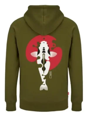 Zlevněný KUMU Mikina RISING SUN - Velikost XXXL