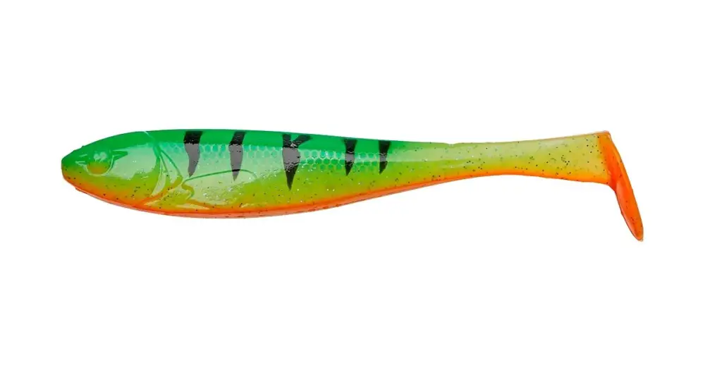 Nejlepší Volba Illex Gumová Nástraha Magic Slim Shad Fire Tiger - 6,5 cm 2,1 g