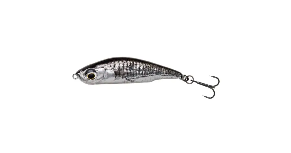 Savage Gear Wobler 3D Sticklebait Pencil Sinking Black Silver - 5,5 cm 7 g Akční Cena