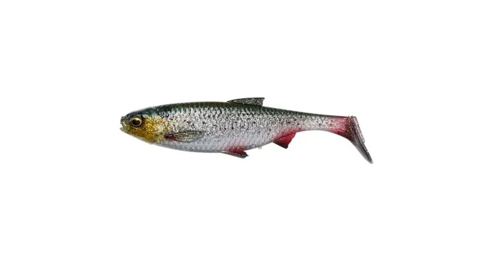 Savage Gear Gumová Nástraha 3D River Roach Green Silver - 8 cm 5 g Víkendová Akce