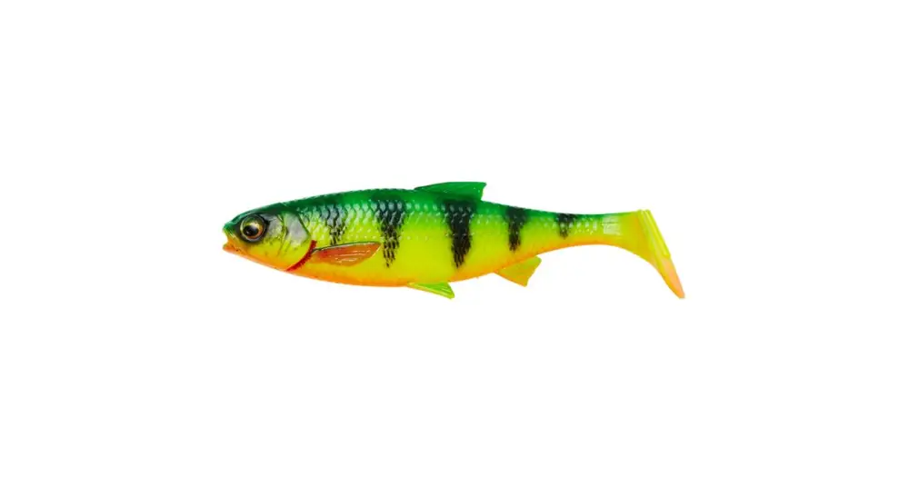 Savage Gear Gumová Nástraha 3D River Roach Firetiger - 12 cm 17 g Sezónní Sleva