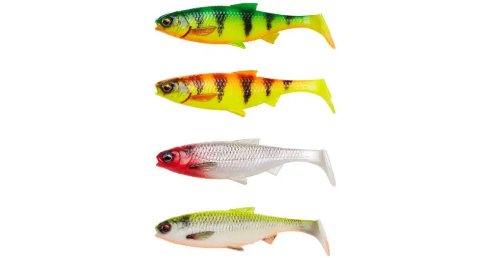Savage Gear Gumová Nástraha 3D River Roach Dark Water Mix 4 ks - 8 cm 5 g Horká Nabídka