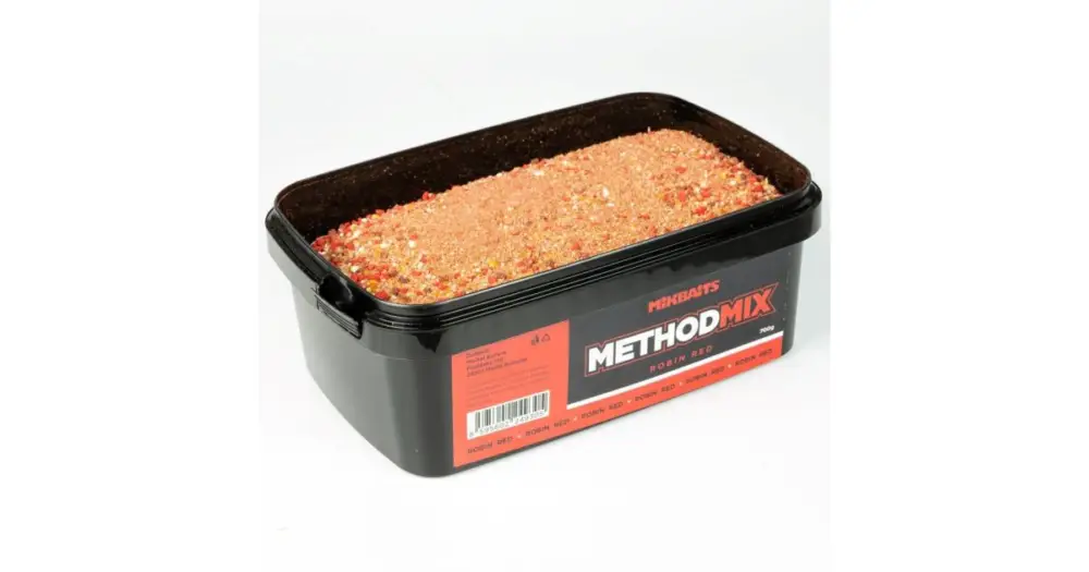 Novinka Mikbaits Method Mix 700 g - Robin Red