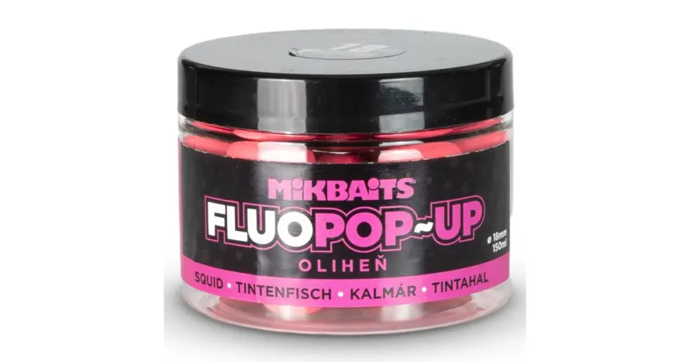 Omezená Nabídka Mikbaits Plovoucí Boilie Fluo Oliheň 150 ml - 18 mm