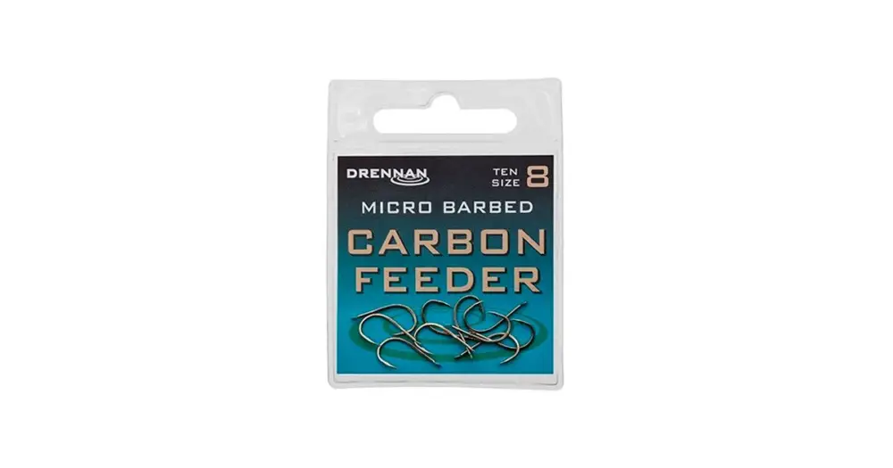 Drennan Háčky Carbon Feeder - Velikost 2 Nejlepší Volba