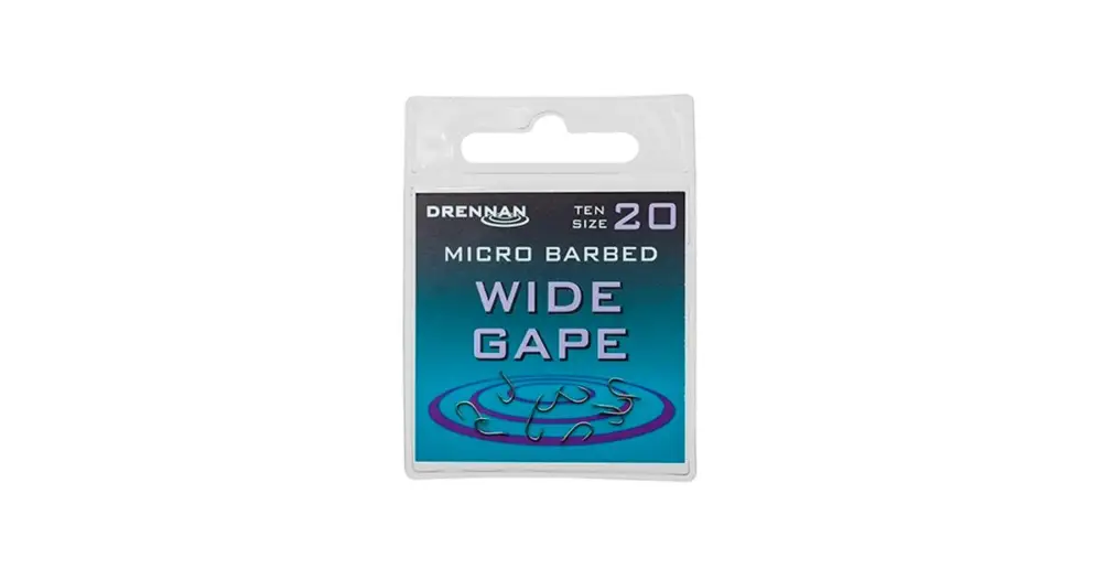 Drennan Háčky Wide Gape - Velikost 14 Akční Cena