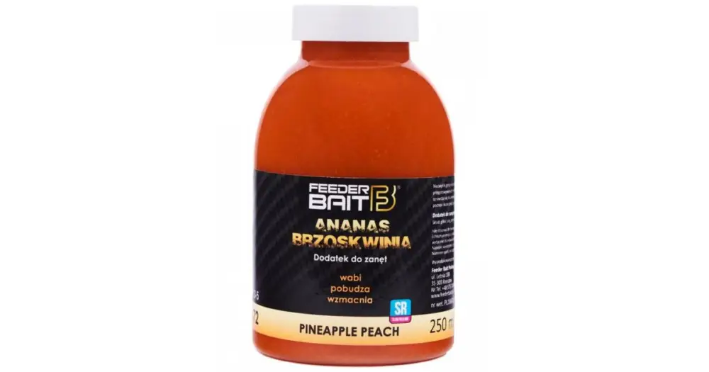 Jen Po Omezenou Doba FeederBait Booster Liquid Foods 250 ml - Broskev Ananas
