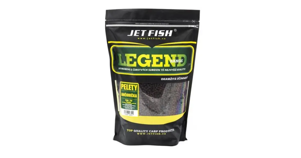 Kup Teď Jet Fish Pelety Legend Range Ančovička 1 kg - 4 mm