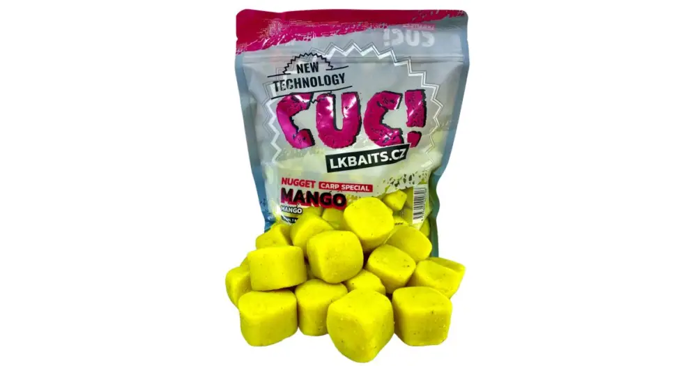 LK Baits CUC Nugget Carp Mango 1 kg - 10 mm Finální Výprodej