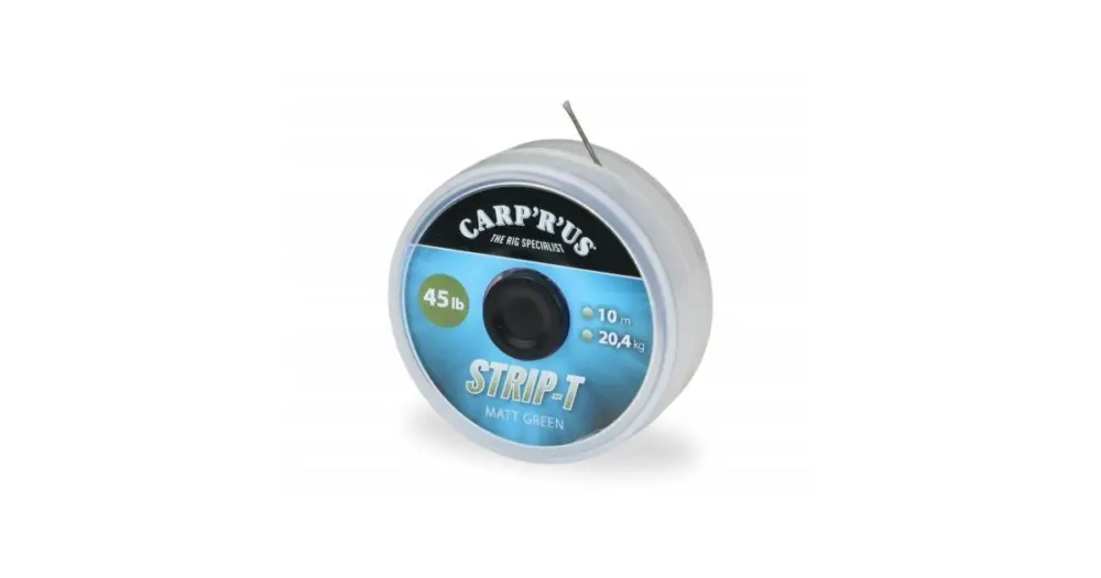 Carp´R´Us Potahovaná Šňůrka Strip-T 10 m - 25 lb Pouze Dnes