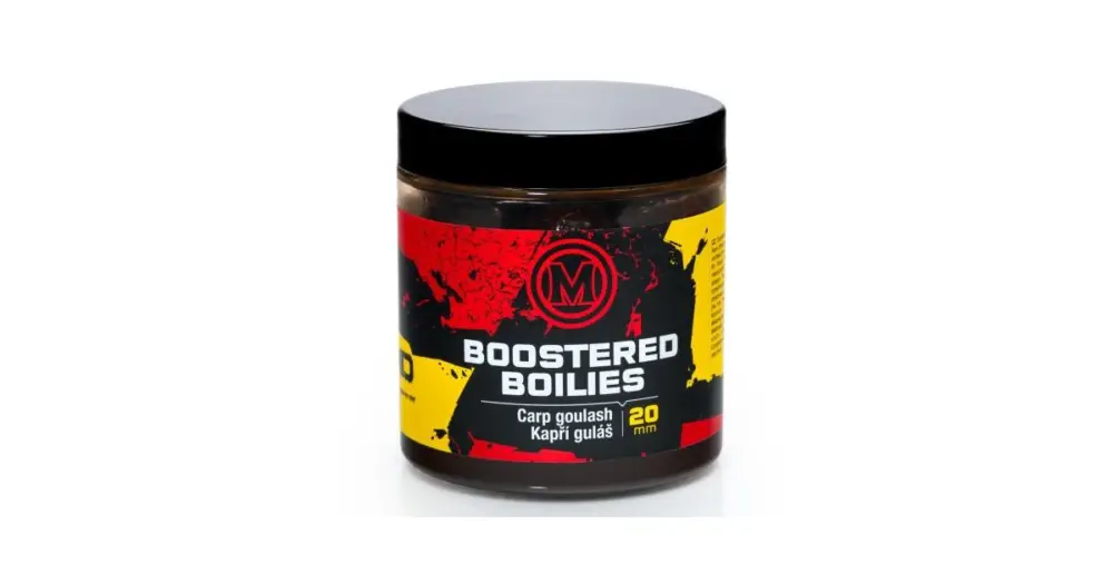 Mivardi Rapid Boostered Boilies Kapří Guláš 250 ml - 24 mm Časově Omezené