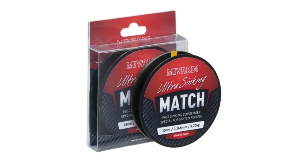 Mivardi Vlasec Ultra Sinking Match 150 m - 0,168 mm 3,7 kg Tovární Cena