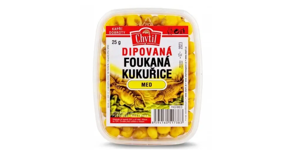 Chytil Dipovaná Foukaná Kukuřice 25 g - Vanilka Levný