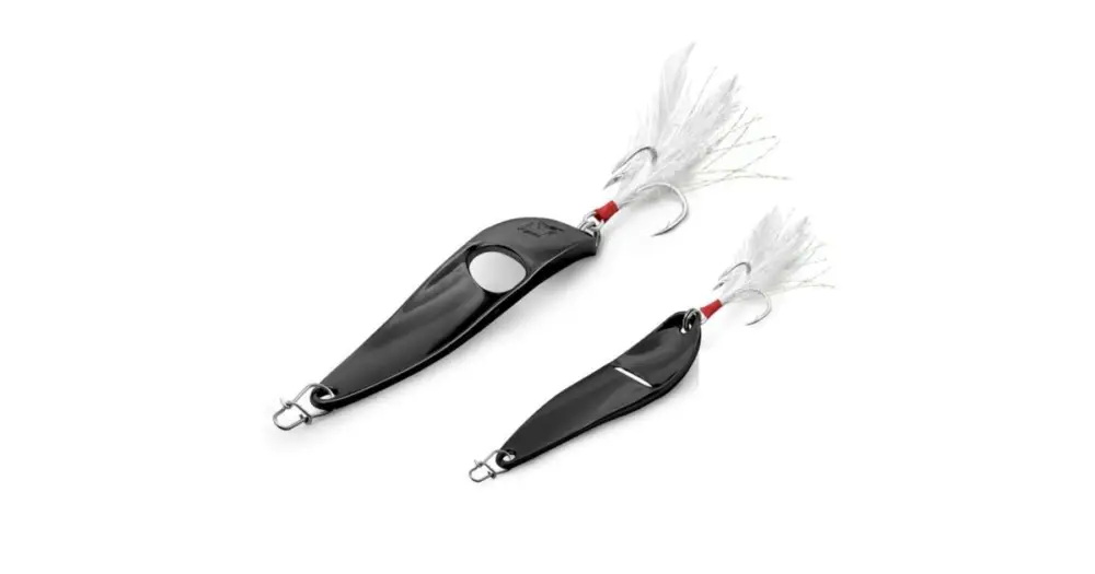 Finální Výprodej Delphin Plandavka Slot Black Nickel - 15 g