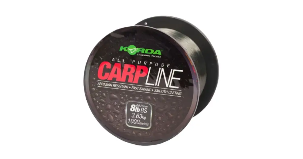 Korda vlasec Carp Line 1000 m - 0,28 mm 8 lb Cenově Výhodný