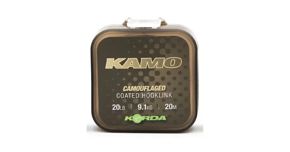 Akční Nabídka Korda Návazcová Šňůrka Kamo coated Hooklink 20 m - 20 lb 9,1 kg