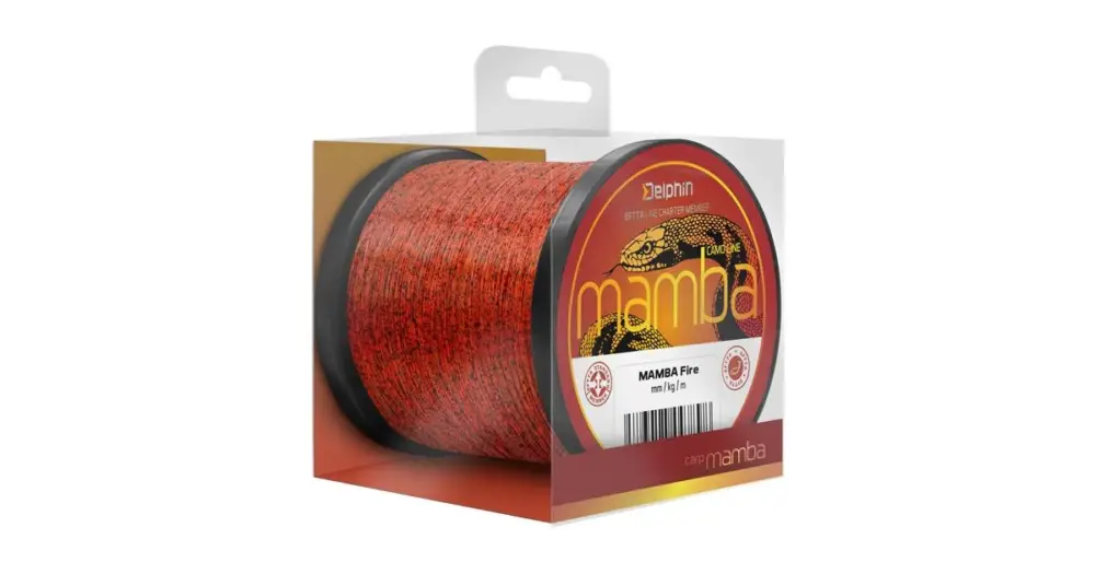 Delphin Vlasec Mamba Carp Fire - 0,34 mm 8,1 kg 1100 m Speciální Cena