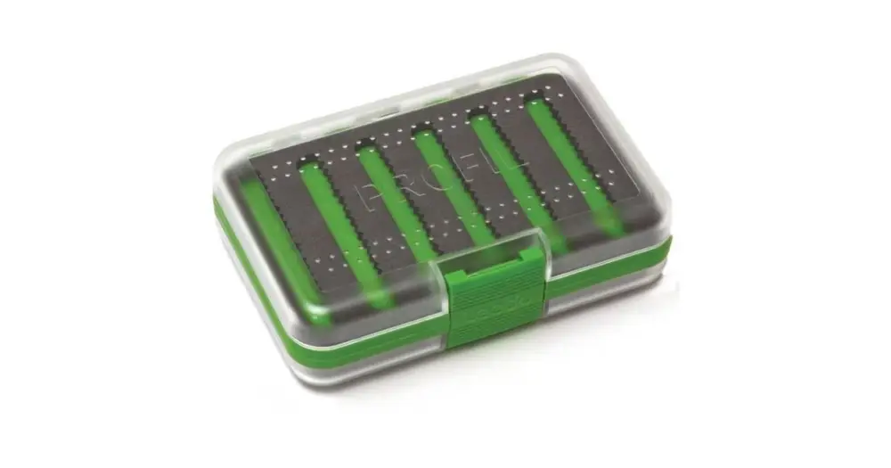 Leeda Muškařská Krabička Profil Fly Box Black Standard Časově Omezené