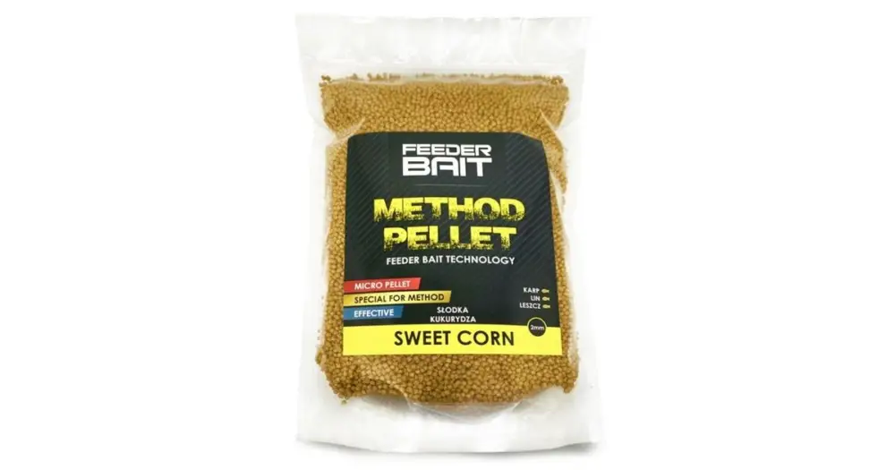 Oblíbený FeederBait Method Pellet 2 mm 800 g - Sladká Kukuřice