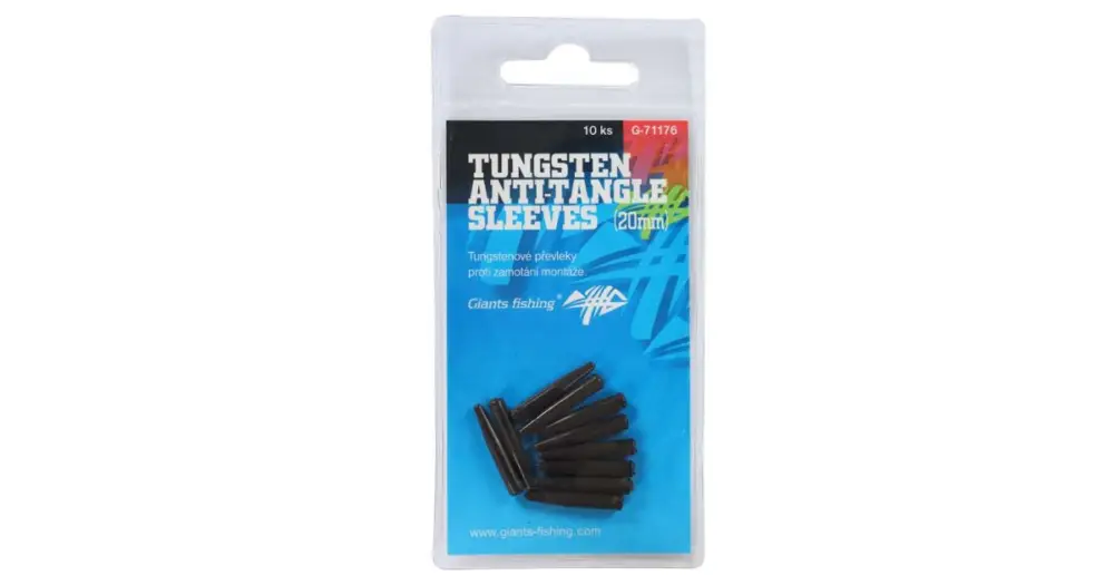 Giants Fishing Převleky Proti Zamotání Tungsten Anti-Tangle Sleeves 10 ks - 20 mm Poslední Šance