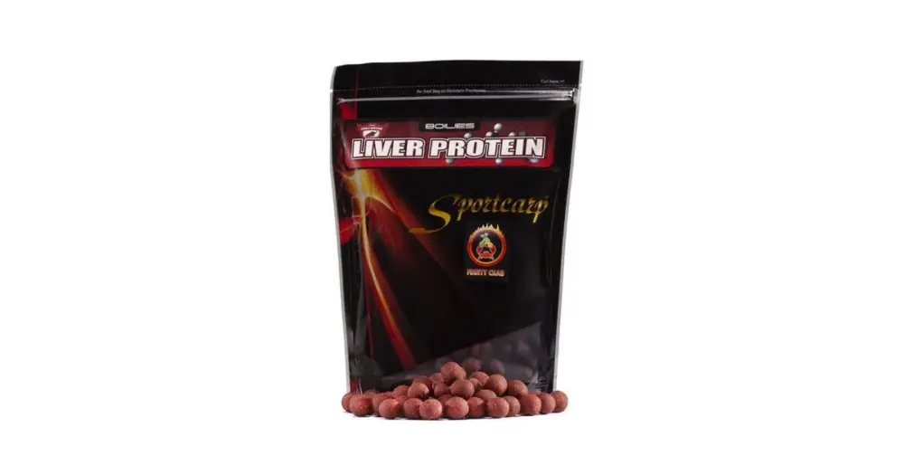 Ihned K Objednání Sportcarp Boilies Liver Protein Fruity Crab - 1 kg 20 mm