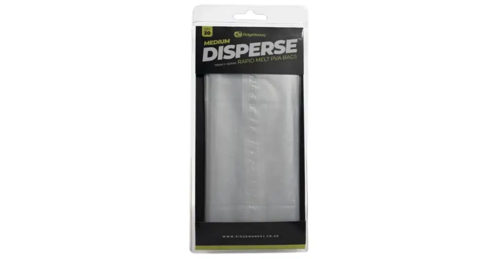 RidgeMonkey PVA Sáček Disperse PVA Bags 20 ks - Medium 70x150 mm Originální