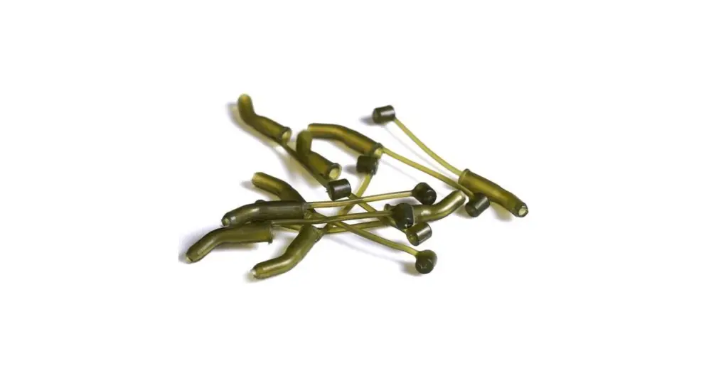 Výprodej RidgeMonkey Rovnátko Connexion D-Rig Kickers Weed Green 10 ks - Small