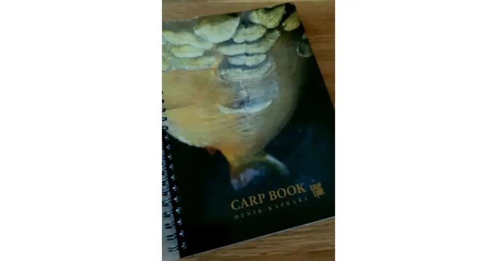 Horká Nabídka Carp Time Deník Kapraře CARP BOOK