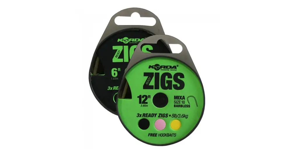 Sezónní Sleva Korda Návazec Ready Tied Zig Rig S Protihrotem 3 ks