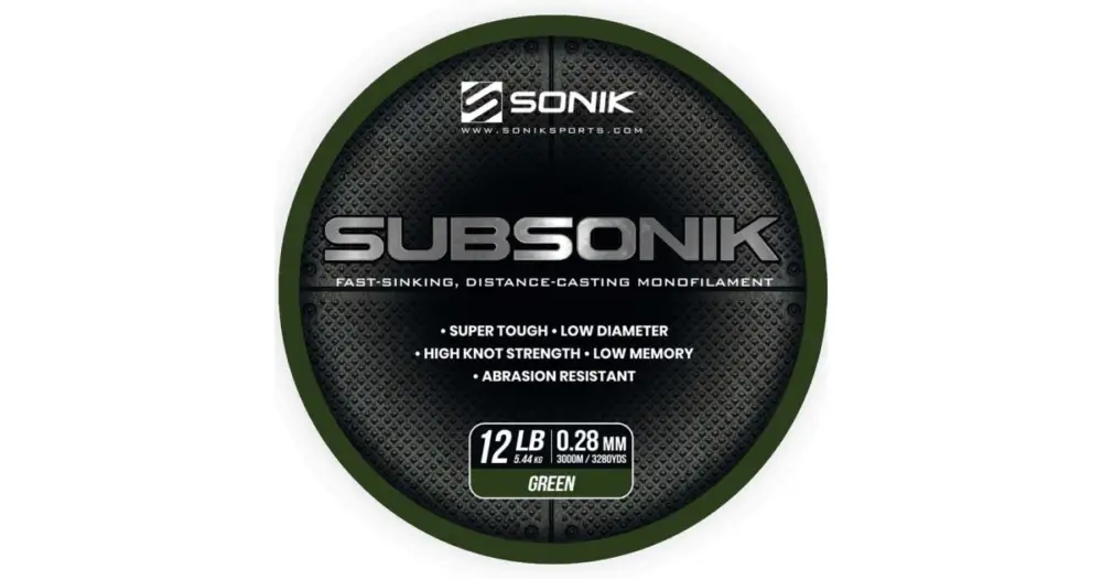 Poslední Šance Sonik Vlasec Subsonik Green 3000 m - 0,35 mm 8,16 kg