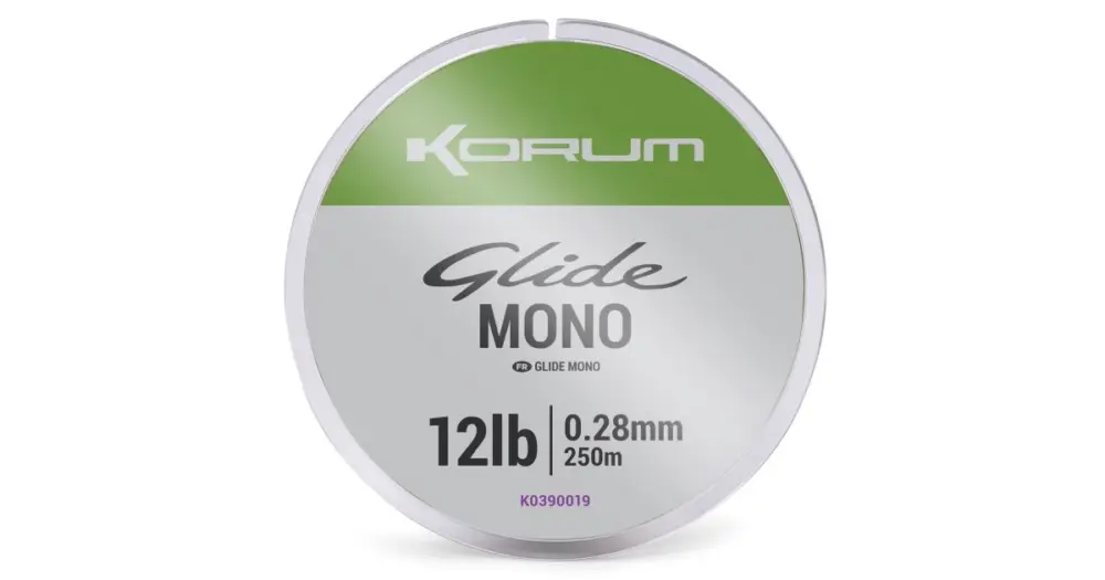 Korum Vlasec Glide Mono 250 m - 0,28 mm 5,44 kg 12 lb Pouze Dnes