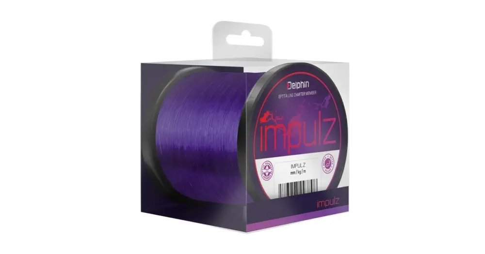 Objednat Nyní Delphin Vlasec Impulz Fialový - 0,30 mm 7,7 kg 600 m