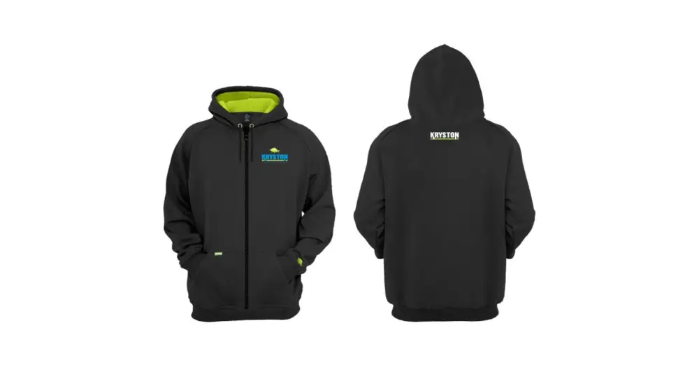 Kryston Mikina Černá Zipper - L Dokud Zásoby Vydrží