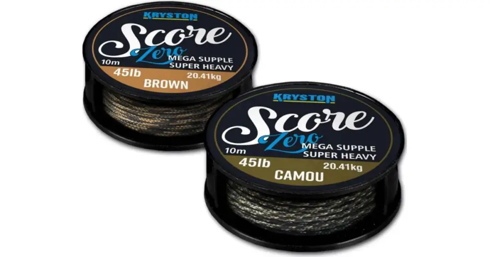 Kryston Olověné Šňůrky Score Zero Leadfree 45 lb 10 m - Camou Nová Kolekce