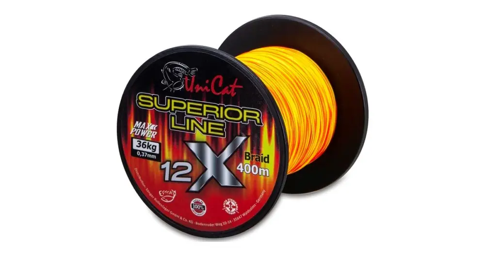 Uni Cat Splétaná Šňůra 12 X Superior Line 400 m - 0,60 mm 62 kg Aktuální