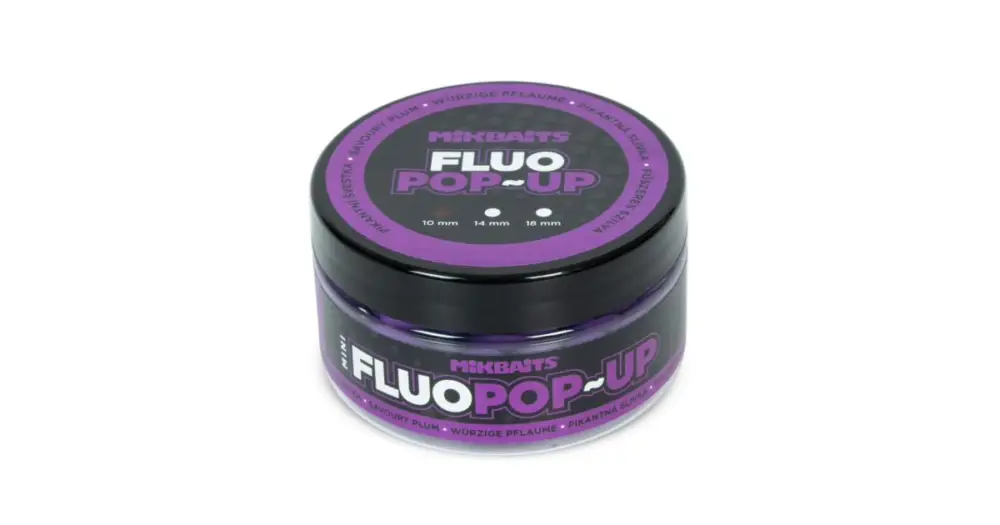 Nejlepší Cena Mikbaits Mini Plovoucí Boilie Fluo 100 ml 10 mm - Pikantní Švestka