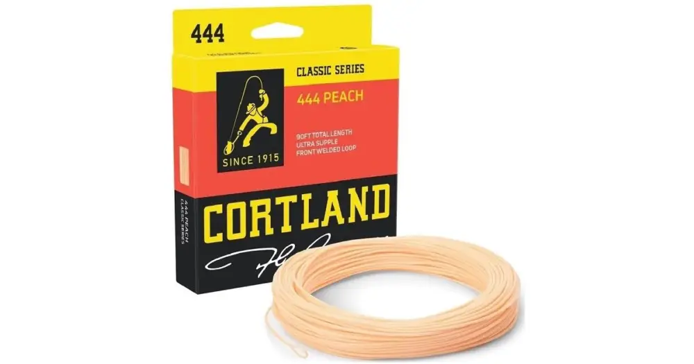 Přímo Od Výrobce Cortland Muškařská Šňůra 444 Classic Freshwater Peach 90 ft - WF5F